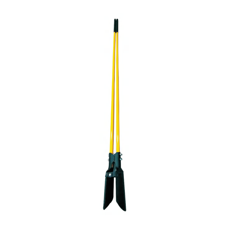 Fiberglass Handle Insulated Post Hole Digger Alloy Steel Blade for Live