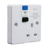 Rcd Protector 13A 16A Single Pole Plastic Metal Switched Socket Rcd Protection