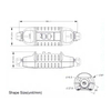 Hot Selling PRCD Series Industrial Plug Socket IRCD KP-G10B 10A 220v Male Female Connector Durable Plastic IP66