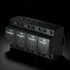 YUANKY 1P/2P/3P/4P AC Voltage 80RT T2 20RT SPD 60/80/100/160KA Surge Protective Device Din Rail Mounted Lightning Arresto