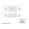 Hot Selling PRCD Series Industrial Plug Socket KP-S10B 10A 220v Male Female Connector Durable Plastic IP66