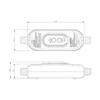 Hot Selling PRCD Series Industrial Plug Socket GF02-12 15A 120v Male Female Connector Durable Plastic