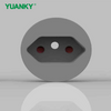 YUANKY Household South Africa Socket Plug HW Type Vertical Socket SA Type Surge Protection USB Ports 16A Rated Extension Socket