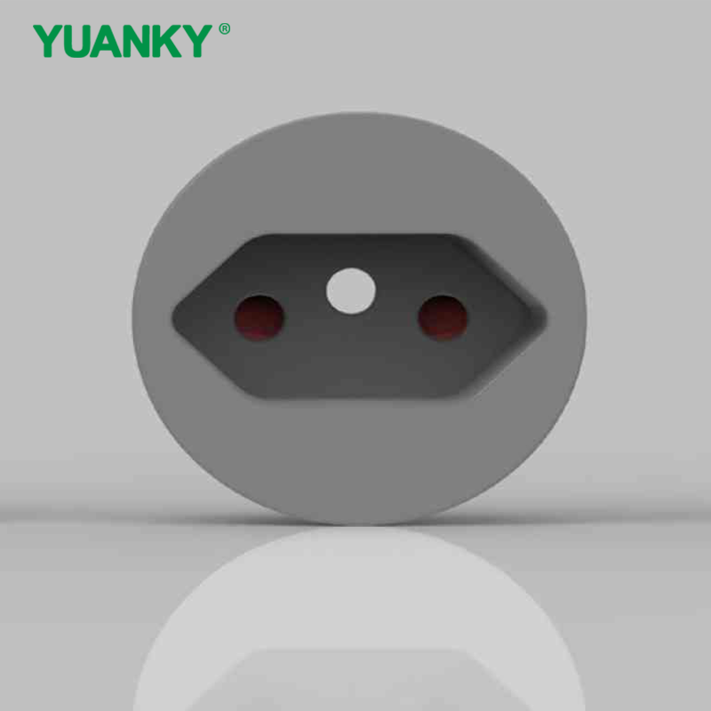 YUANKY Household South Africa Socket Plug HW Type Vertical Socket SA Type Surge Protection USB Ports 16A Rated Extension Socket