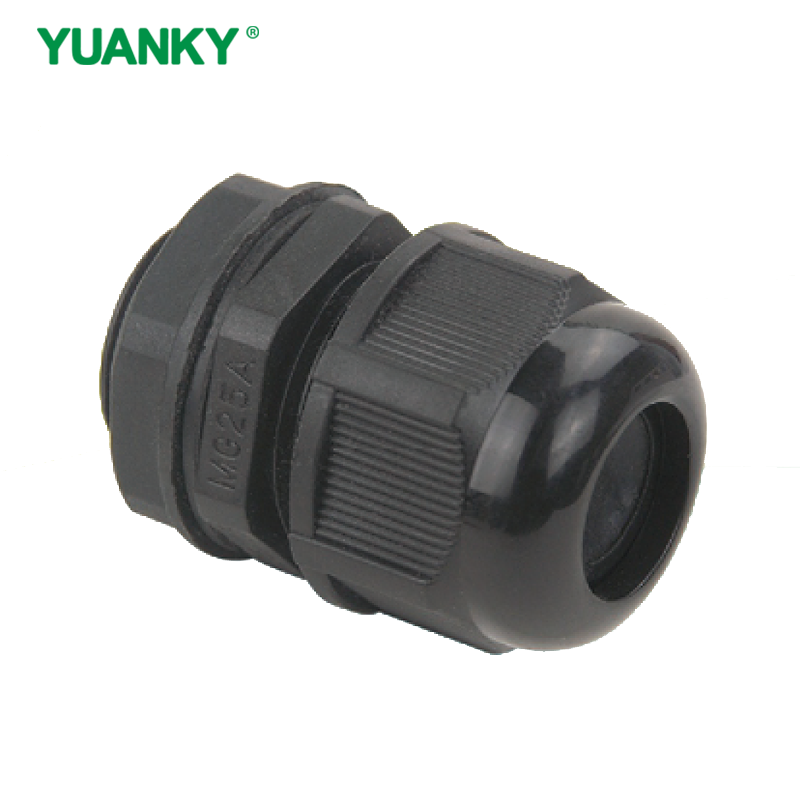 YUANKY Nylon Glands(MG) Black Gray Metric Nylon PA66