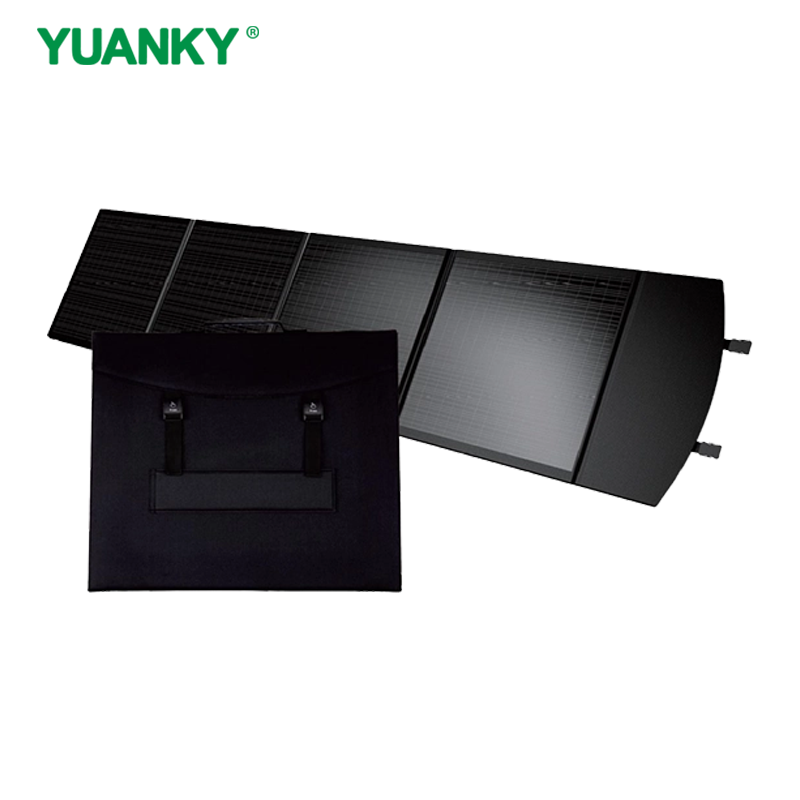 Outdoor Activities High Efficiency Power 160w Lithium Battery Portable Solar Panel