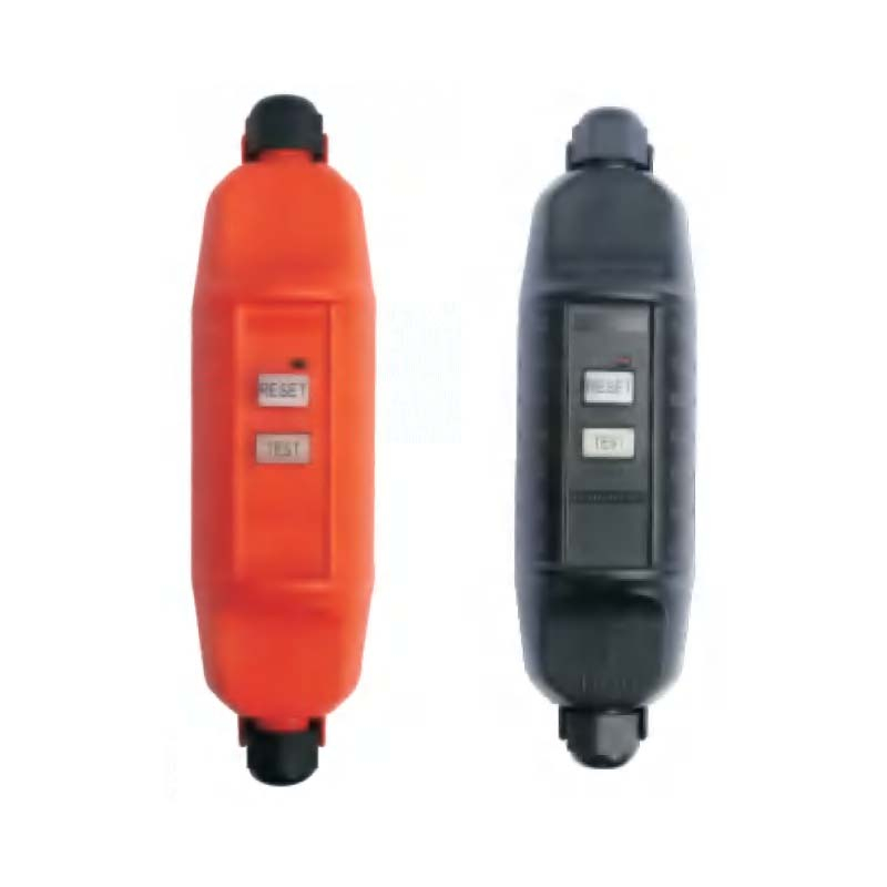 Inline GFCI KP-J16CD Manual Reset Appliance Plug & Socket for Gardening Tools & Consumer Electronics with 16A Rated Current