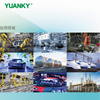 YUANKY Hot Selling Metal Hose Vylon Joint Black White PA Nylon