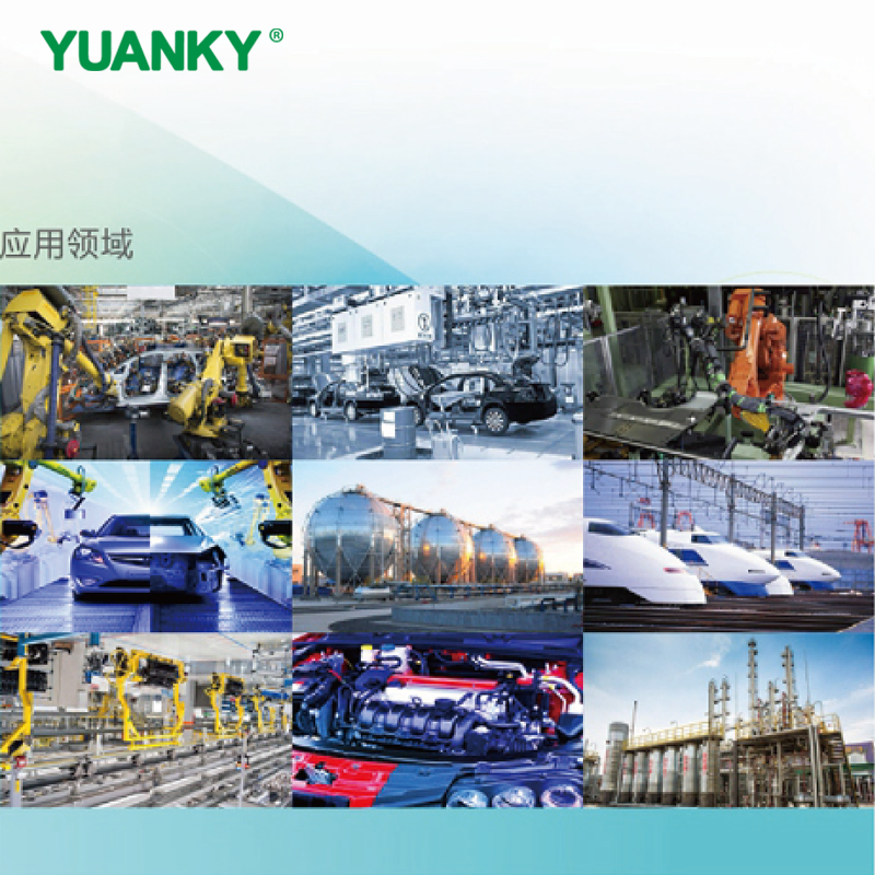 YUANKY Hot Selling Metal Hose Vylon Joint Black White PA Nylon