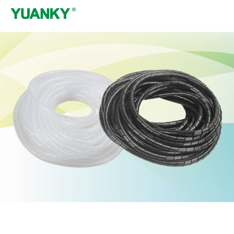 YUANKY Hot Selling Winding Pipe Black White PE