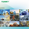 YUANKY Hot Selling 45-Degree Bend 90-Degree Bend Silver White