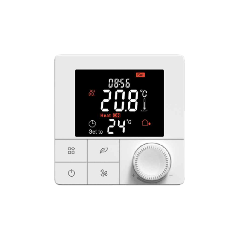 Programmable Handwheel Thermostat with Full-color LCD Screen