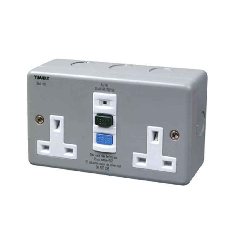 13A RCD Protected Safety Socket Outlet
