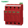 YUANKY 1P/2P/3P/4P AC Voltage T2 SPD 20/40KA Surge Protective Device Din Rail Mounted Lightning Arresto