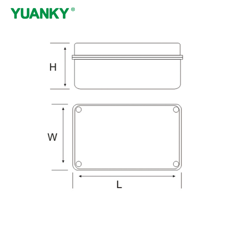 YUANKY HW-AG ABS PVC Waterproof Junction Box