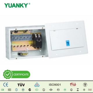 YUANKY D4-S-6-S 100A 120/240VAC Load Centers & Distribution Board Box with NEMA 3R IP Level