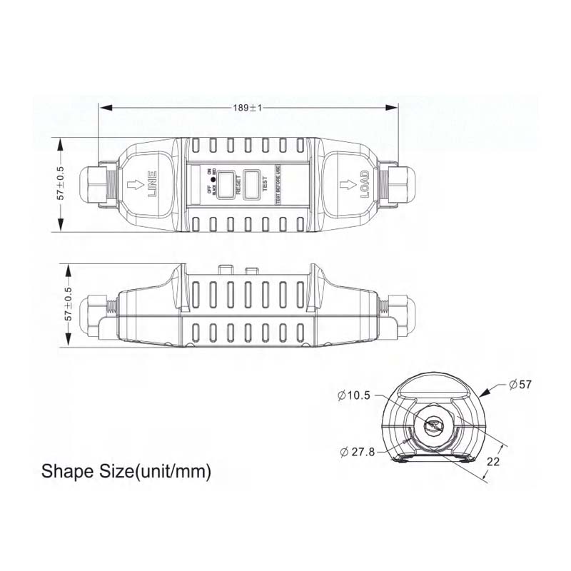 Hot Selling PRCD Series Industrial Plug Socket IRCD KP-B10B 10A 220v Male Female Connector Durable Plastic IP66