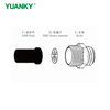 YUANKY CE ROHS REACH Brass Nickel Plated Anti-electromagnetic Meta Cable Waterproof Connector
