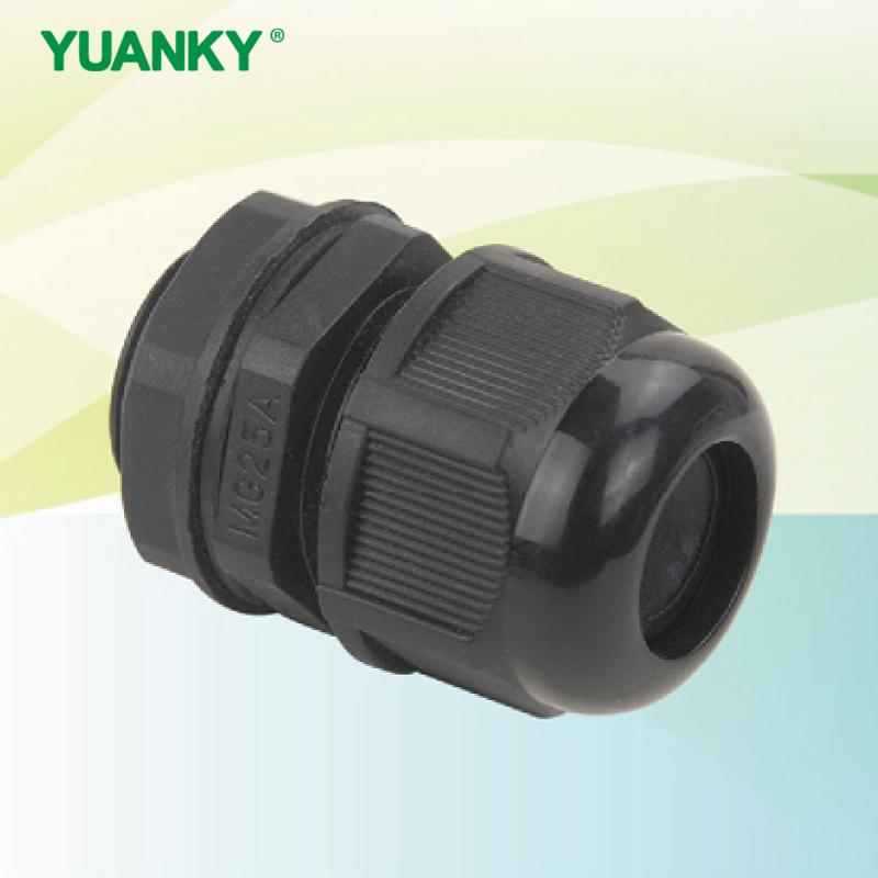 YUANKY Nylon Glands(MG) Black Gray Metric Nylon PA66