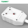 YUANKY Household South Africa Socket Plug HW-SA02 Janus W/O C 16A Rated Extension Socket