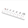 YUANKY Household South Africa Socket & Plug HW-SAS4N33U+C Plastic SA Type Surge Protection Multiplugs with USB Ports