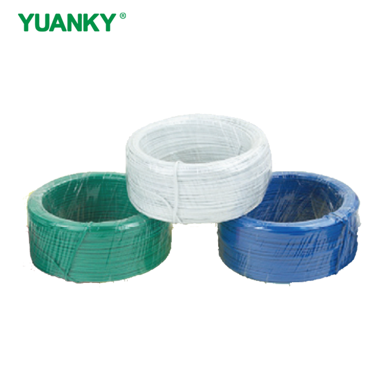 YUANKY Hot Selling Electroplated Galvanized Iron Wire Black White NYLON 66