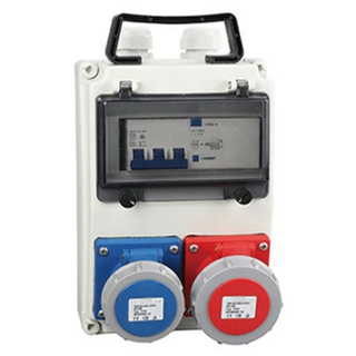 Combination socket box