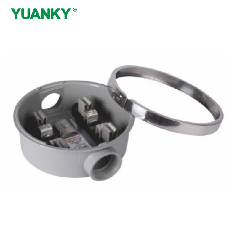 YUANKY 100A 120/240V AC Single Phase 100R Series Meter Socket