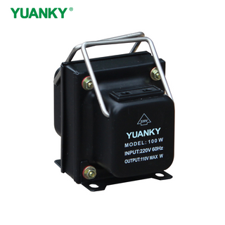 Single Phase 220V to 110V Indoor Use Aluminum Toroidal Coil Autotransformer Step-Up/Step-Down Power Converter 110V/220V