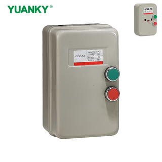 QCX5-18-50 12A DOL Motor Starter 3 Phase Magnetic Motor Starter Switch Short Circuit and Overload protection