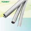 YUANKY Hot Selling Double Bottom Zinc Metal Hose Hot-dipped Galvanized Steel RoHS CE