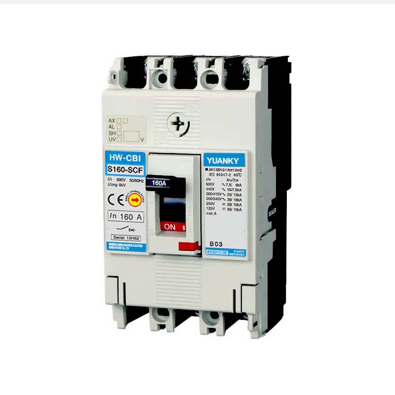 High Quality 160-250A S160 Series MCCB Moulded Case Circuit Breakers Durable Mccb Electrical Mcb Supply for Home & Office Use