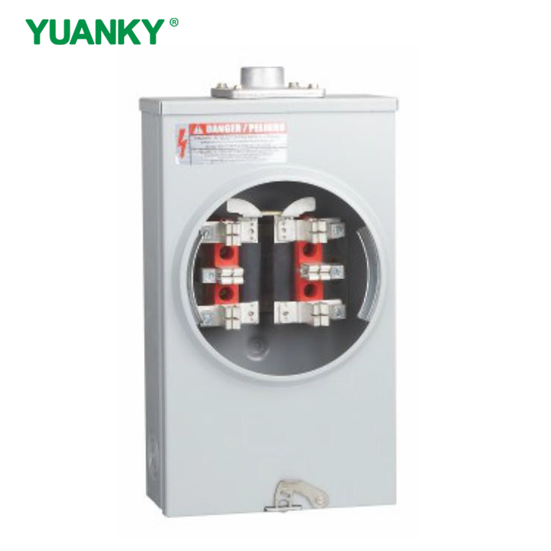 YUANKY 20A 600VAC Single Phase 20 Series Meter Socket Mounting Equipment