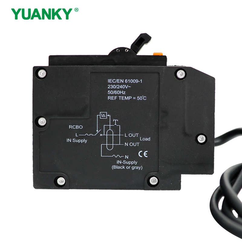 N7BR Residual Current Circuit Breaker With OverCurrent Protection (RCBO)