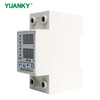 YUANKY Single 40/63A 220V Digital Dual Display Adjustable Voltage Protector AC
