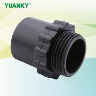 YUANKY Hot Selling Metal Hose Nylon Joint Black White PA Nylon