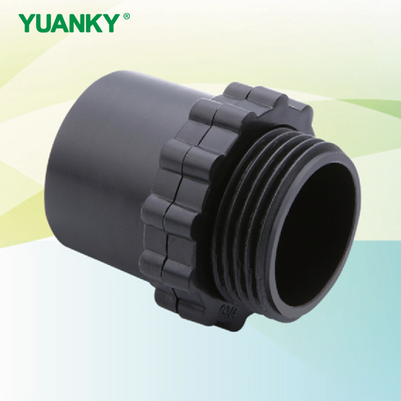 YUANKY Hot Selling Metal Hose Vylon Joint Black White PA Nylon