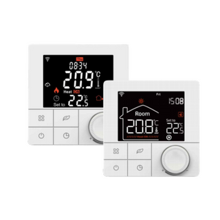 Programmable Handwheel Smart Wi-Fi Thermostat with Full-color LCD Screen