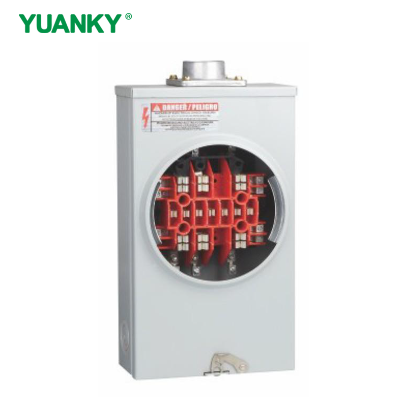 YUANKY 20A 600VAC Single Phase 20 Series Meter Socket Mounting Equipment