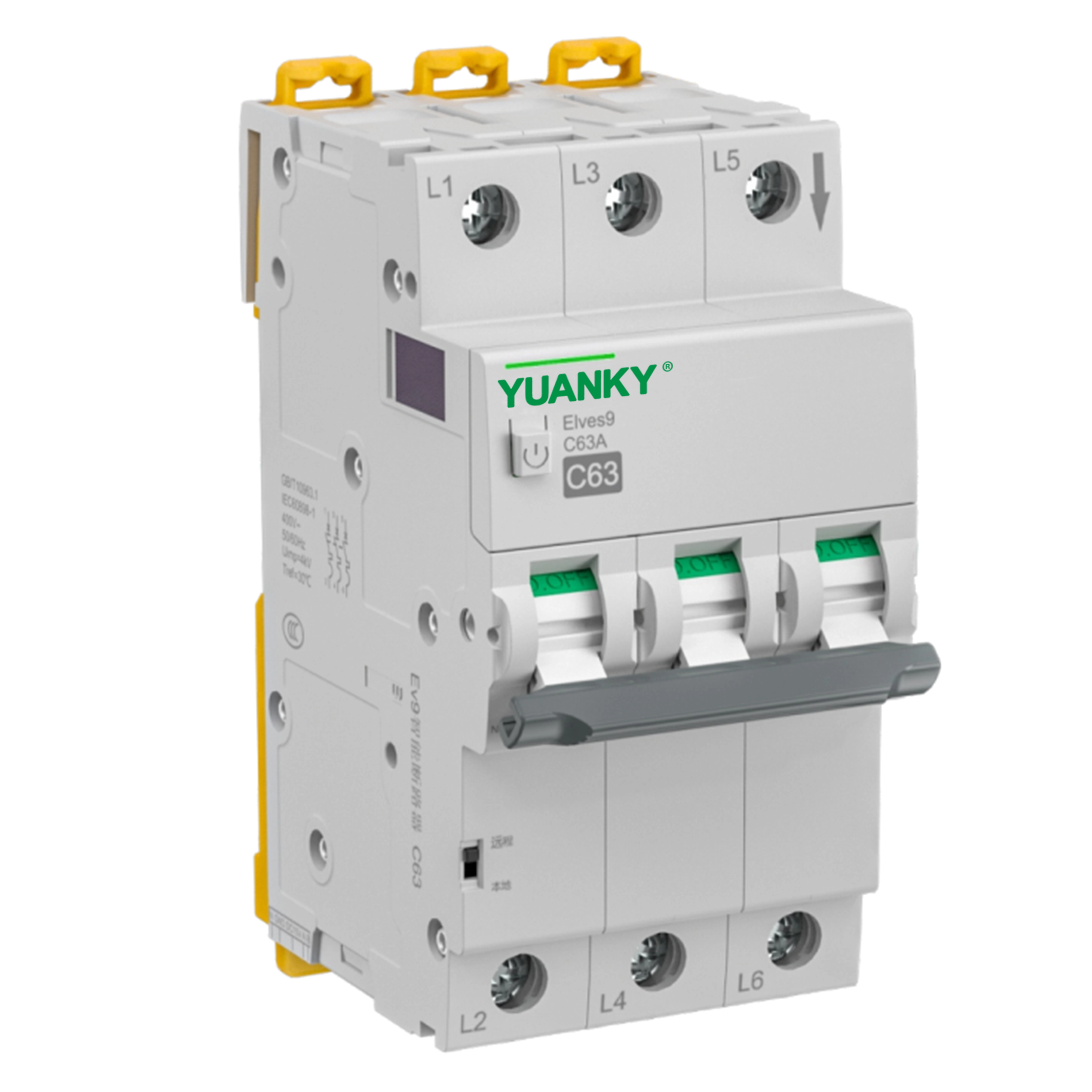 Intelligent Circuit Breaker Ev9m-D400-3P 4P