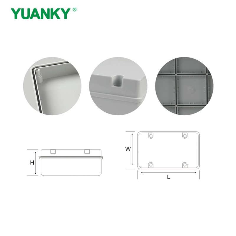 YUANKY HW-DG ABS PVC Waterproof Junction Box