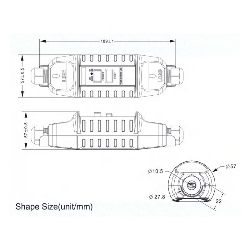 Hot Selling PRCD Series Industrial Plug Socket KP-BR16BD 16A 220v Male Female Connector Durable Plastic IP66