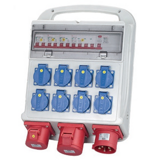 Combination socket box