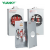 YUANKY 20A 600VAC Single Phase 20 Series Meter Socket Mounting Equipment