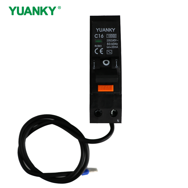 N7BR Residual Current Circuit Breaker With OverCurrent Protection (RCBO ...