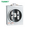 YUANKY 100A 600V Single Phase 100S Series Meter Socket Meter Mounting Equipment
