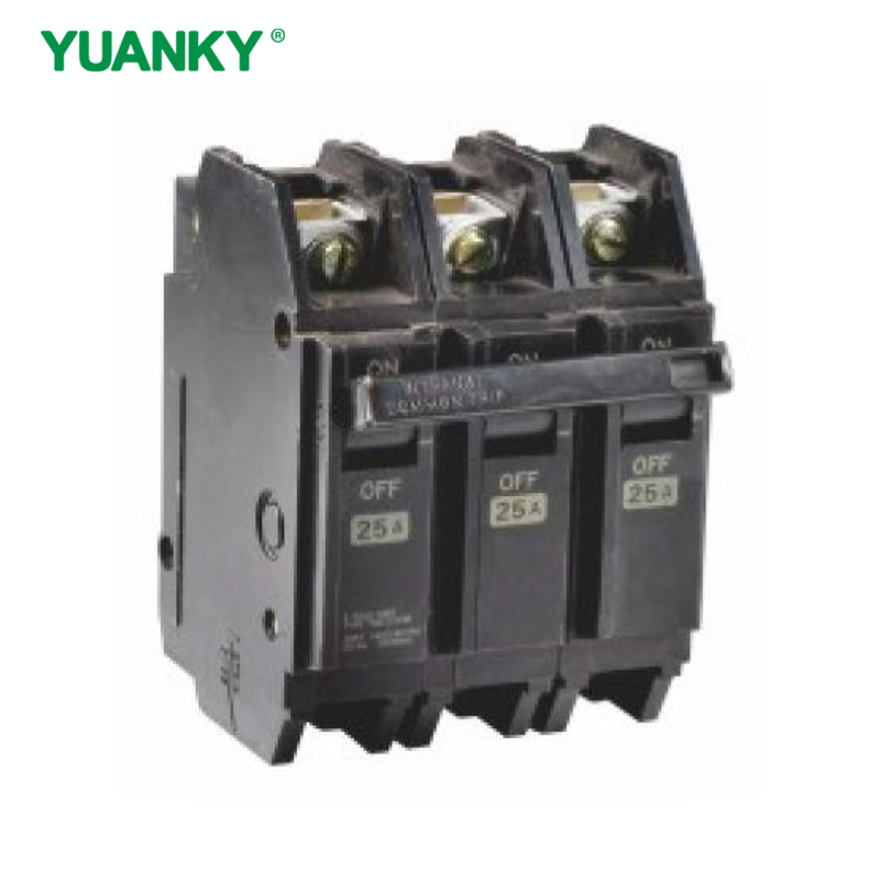 Hot Selling MCB YUANKY Electrical 10-75A 1P/2P/3P MHQC Plug-in Type Mini Circuit Breaker Mcb