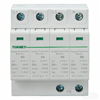 YUANKY 1P/2P/3P/4P AC Voltage T2 SPD 20/40KA Surge Protective Device Din Rail Mounted Lightning Arresto