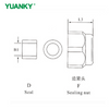 YUANKY Nylon Cable Glands Gray PA Chemigum Metric PG G IP65
