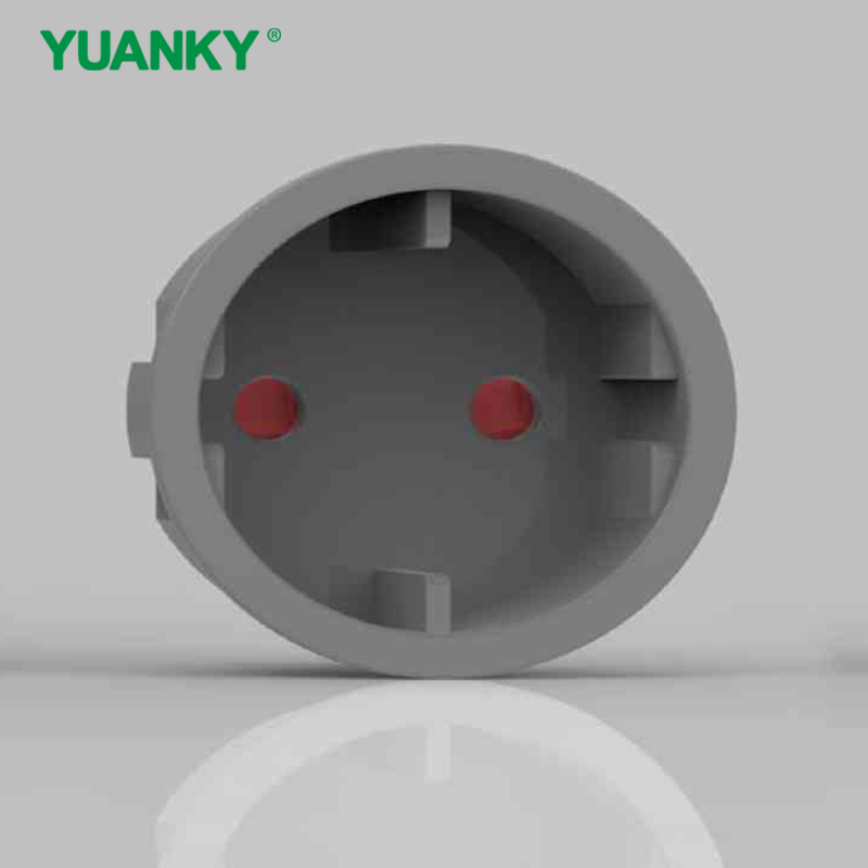 YUANKY Household South Africa Socket Plug HW Type Vertical Socket SA Type Surge Protection USB Ports 16A Rated Extension Socket